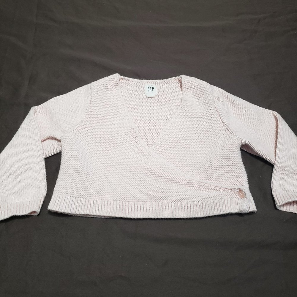 Pink Knit Sweater Baby Gap Light Soft Warm Size 18-24 Months 100% Cotton